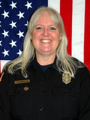 Firefighter Julia Pfannenstiel