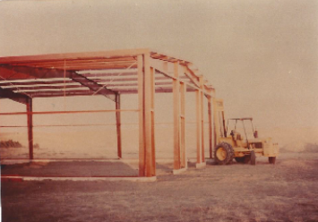 Construction of Station 251 Spring 1983