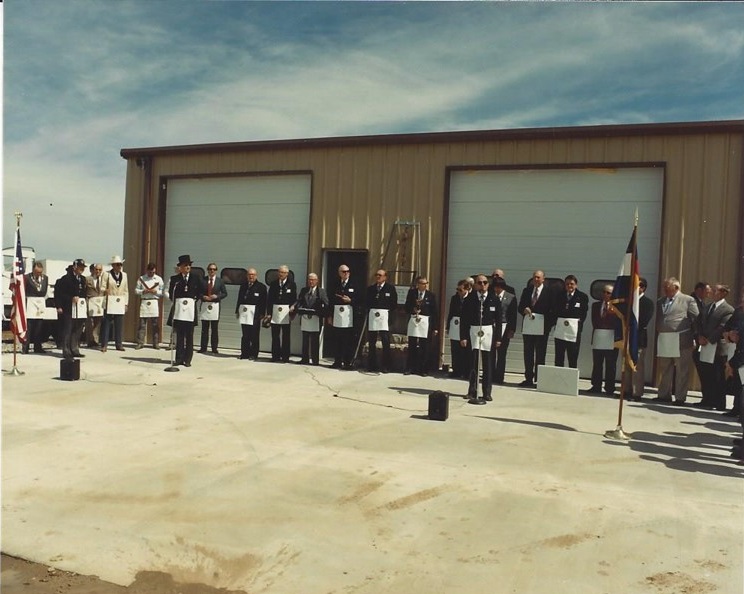 Station 2 dedication 4-15-1989