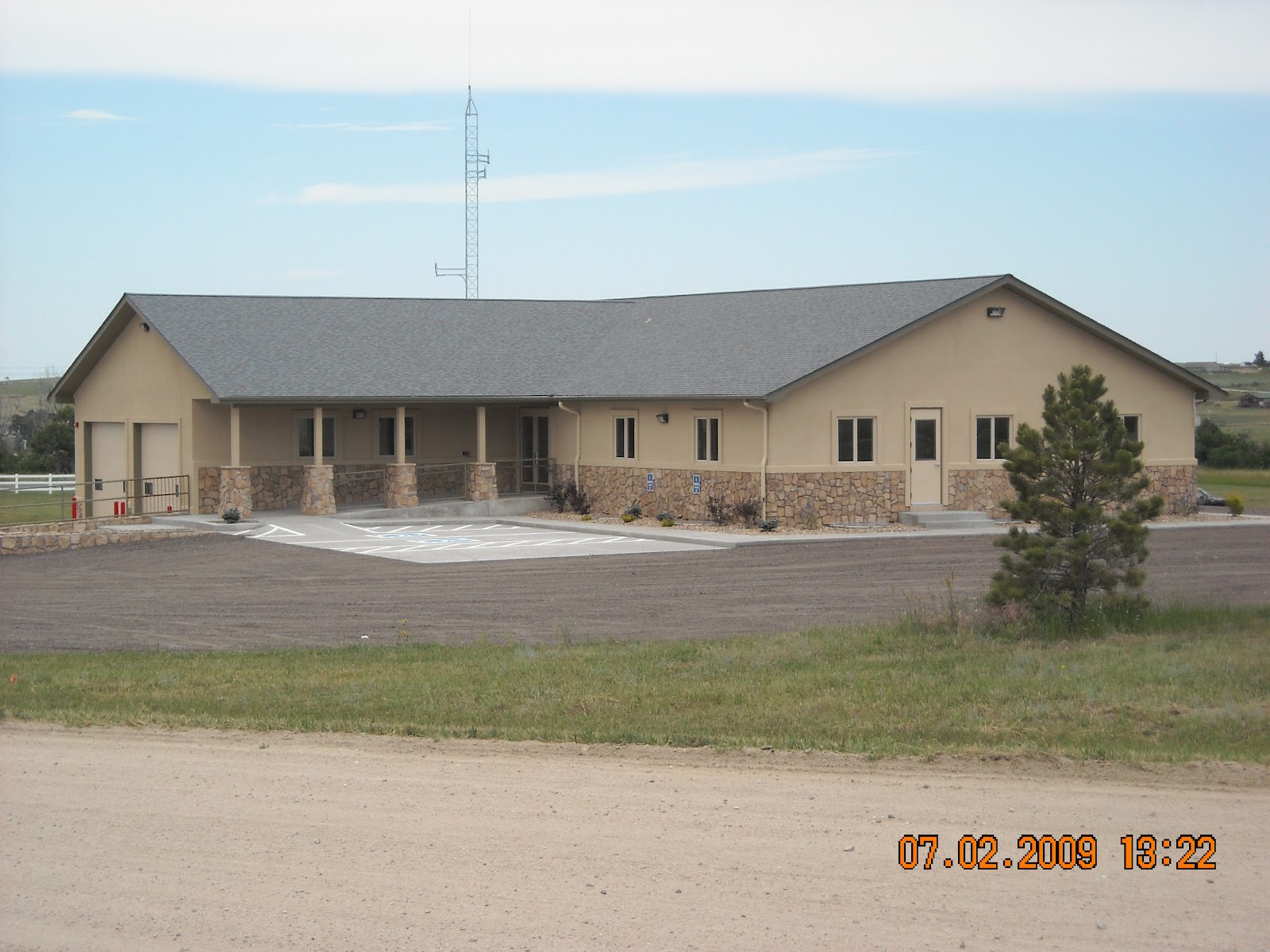 photo taken on 7-2-2009 when the training center was opened for business